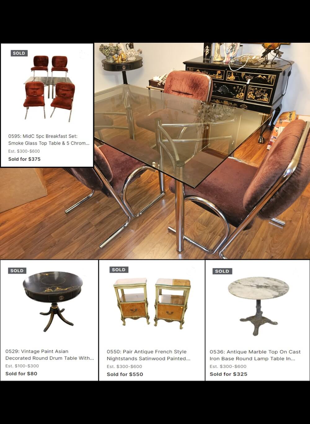 Online & Regional Auctions